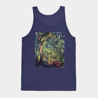 Weeping Willows by Claude Monet Tank Top